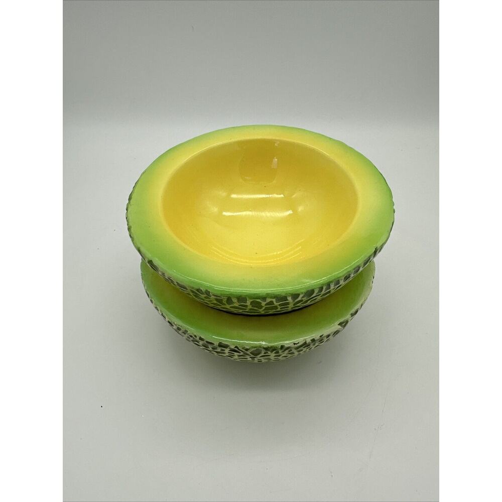 2 - Holt Howard cantaloupe Bowl, 6”